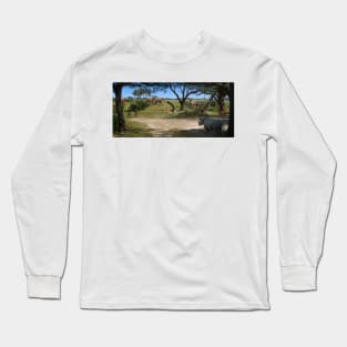 Australopithecus afarensis landscape (C015/5361) Long Sleeve T-Shirt